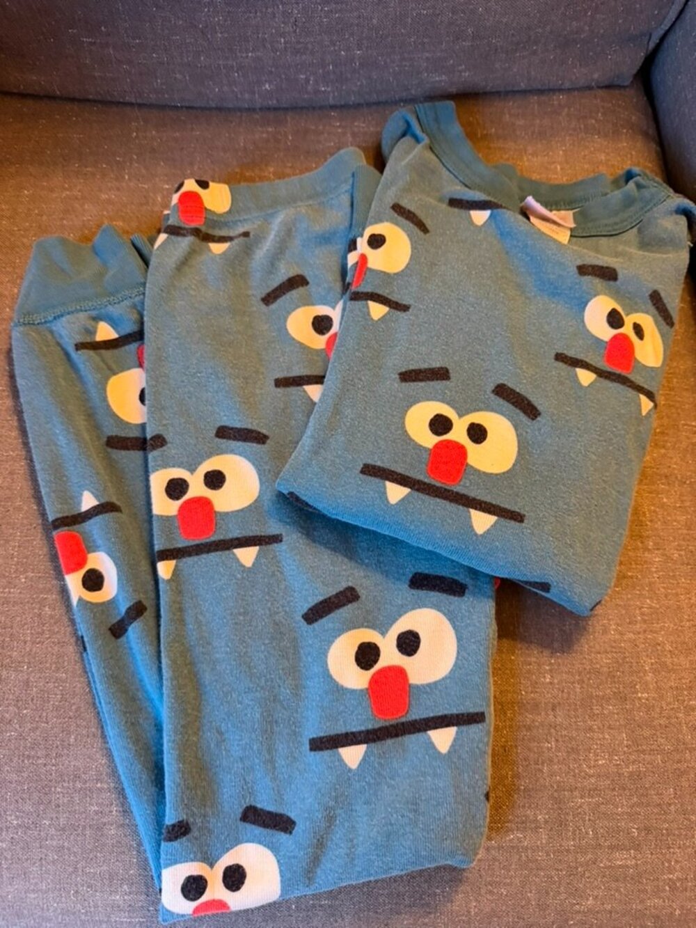 Hanna Andersson Size 6-7 Long Jams